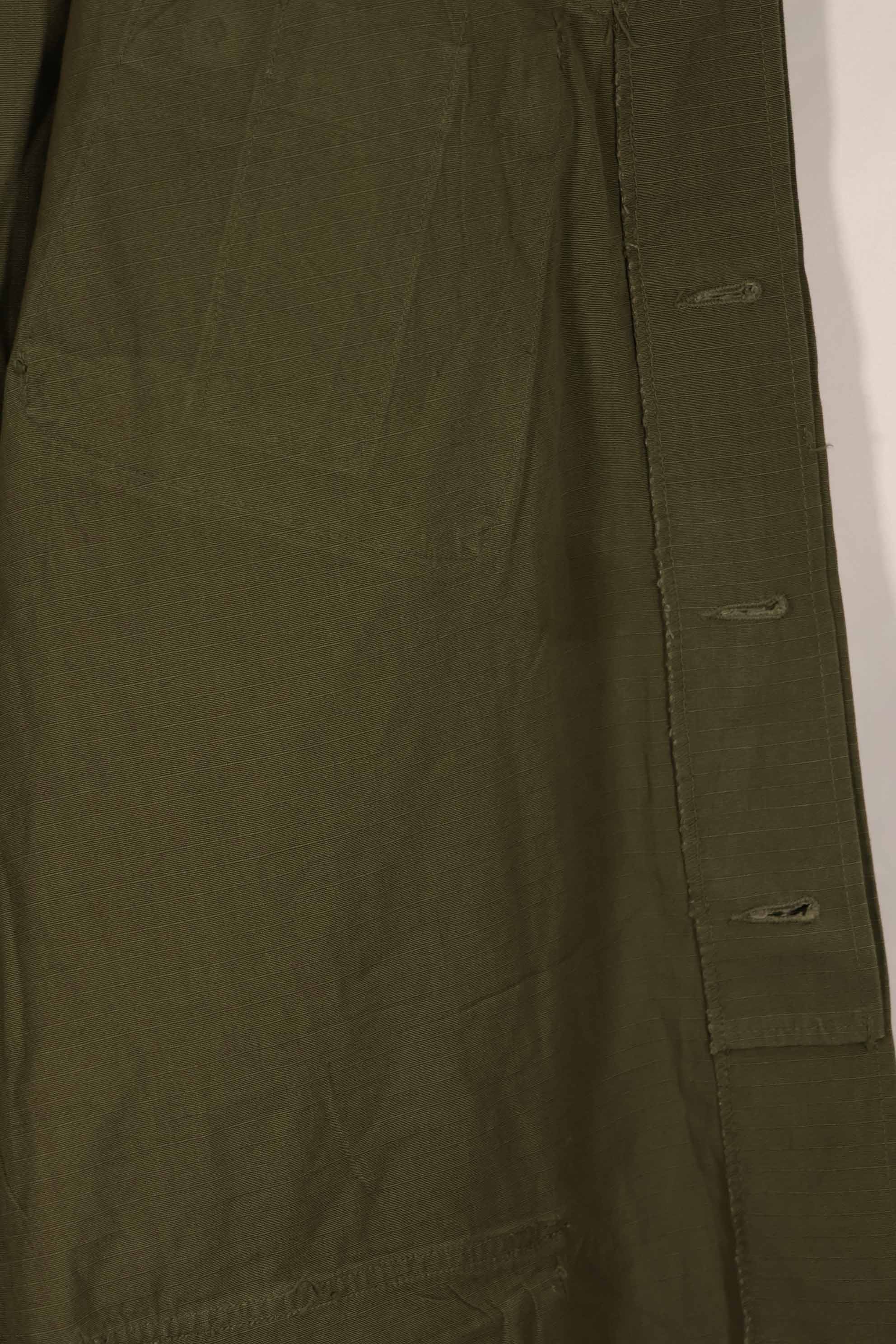 正品 1969 年第四版丛林迷彩夹克，LL 码，带陆军臂章，二手