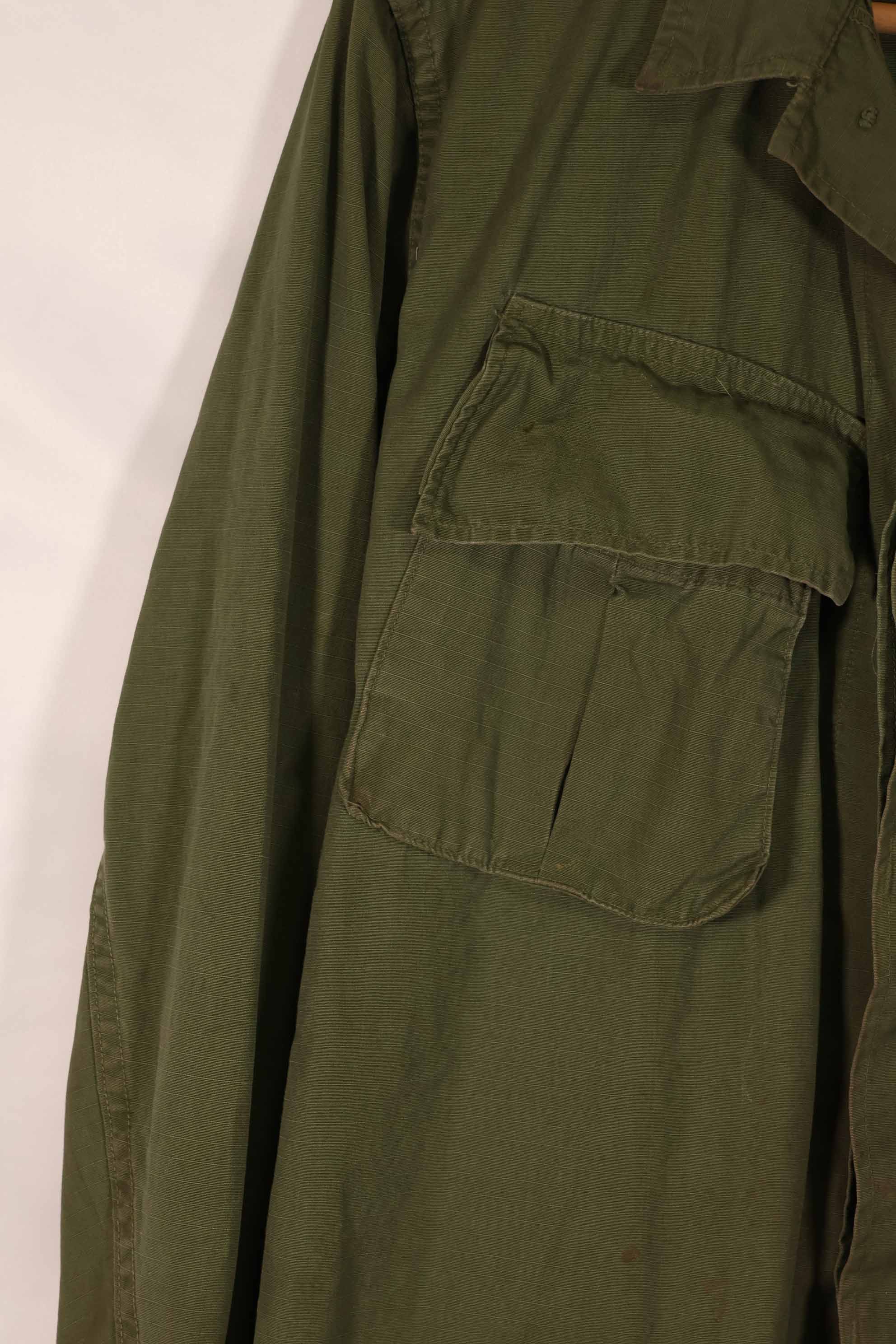 実物　1968年製　4th Model ジャングルファティーグ　ジャケット S-R 中古品