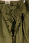 1967年契約　SIZE 14　オーストラリア軍　OD ユーティリティパンツ　ほぼ未使用品　
