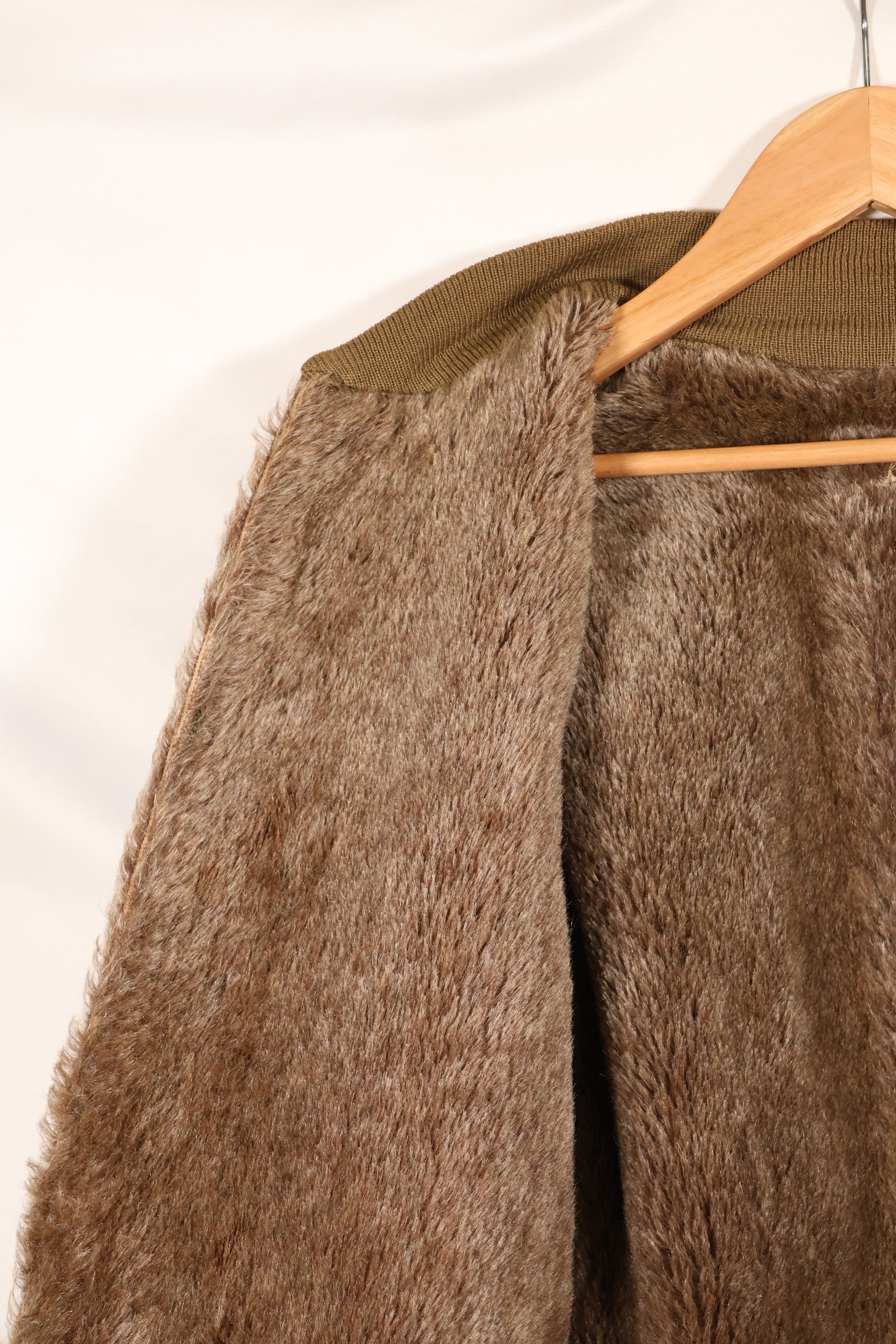 1940 年代二战 M-43 野战夹克，带保暖衬里，使用过。