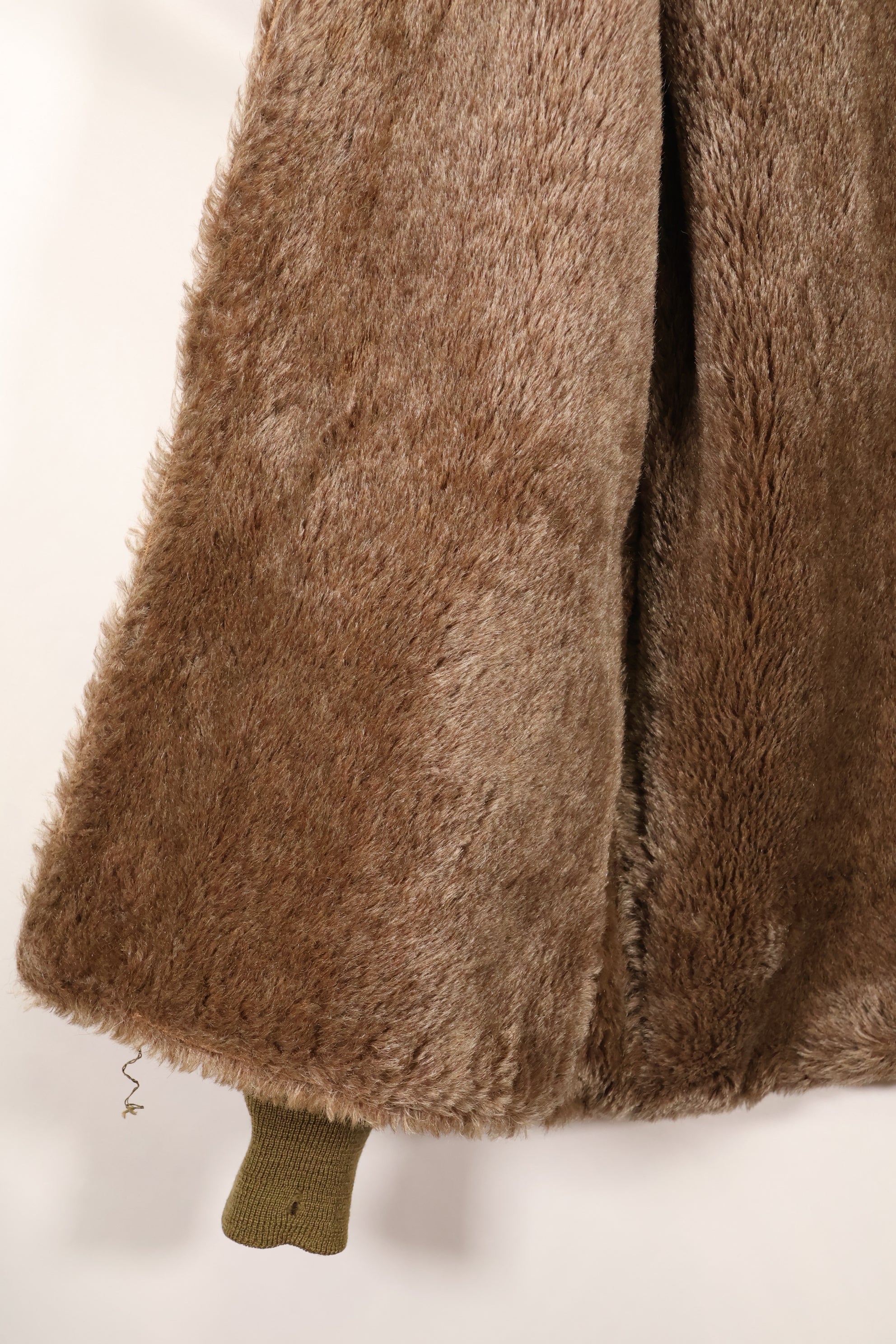 1940 年代二战 M-43 野战夹克，带保暖衬里，使用过。