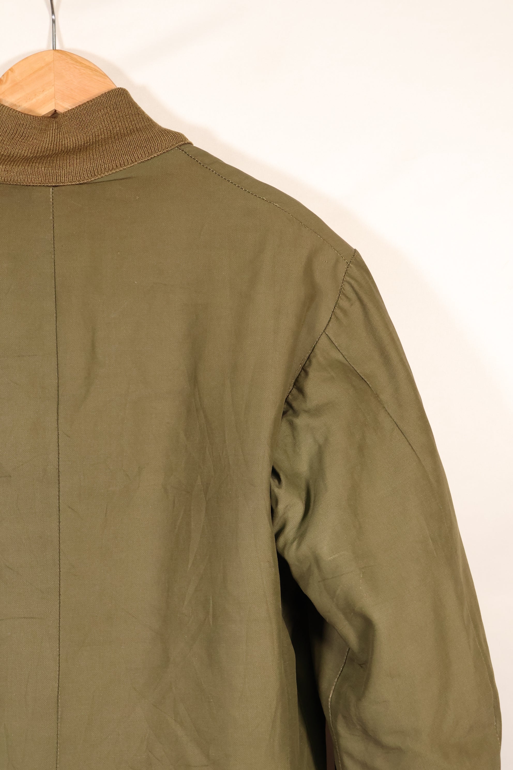 1940 年代二战 M-43 野战夹克，带保暖衬里，使用过。