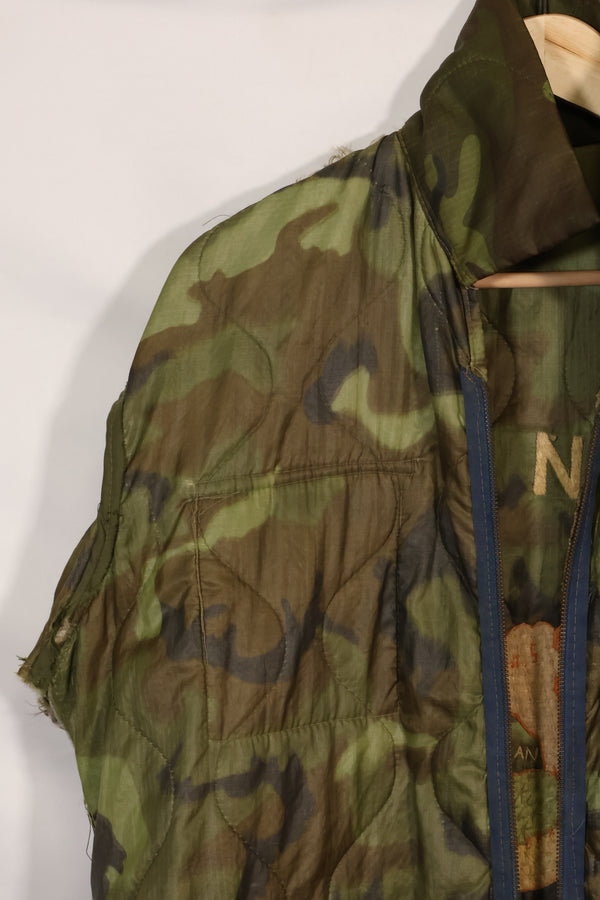 1968〜69年　大きめサイズ　ベトナム戦争　ツアージャケット　ベトジャン　DA NANG　中古品