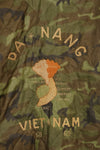 1968〜69年　大きめサイズ　ベトナム戦争　ツアージャケット　ベトジャン　DA NANG　中古品