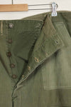 1940年代　アメリカ陸軍　HBT ユーティリティパンツ　大きめサイズ　傷あり　中古品