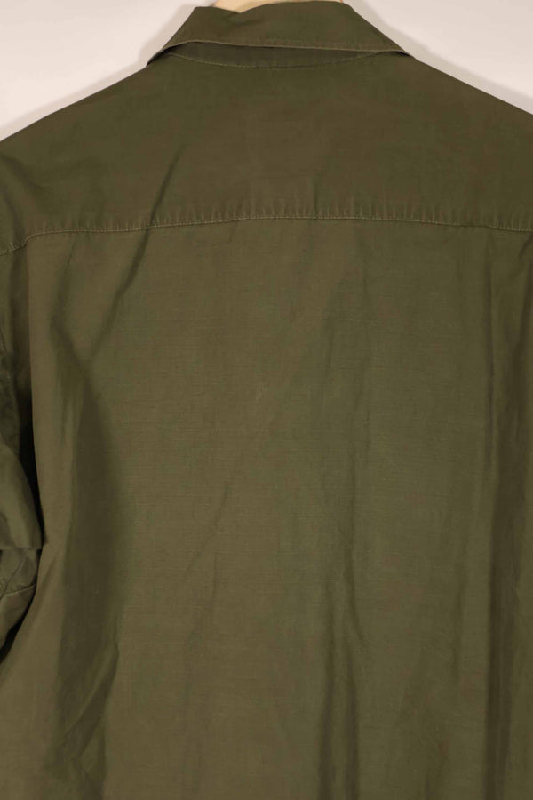 実物　1970年製　4th Model ジャングルファティーグ　ジャケット　M-S　パッチ跡有　中古品