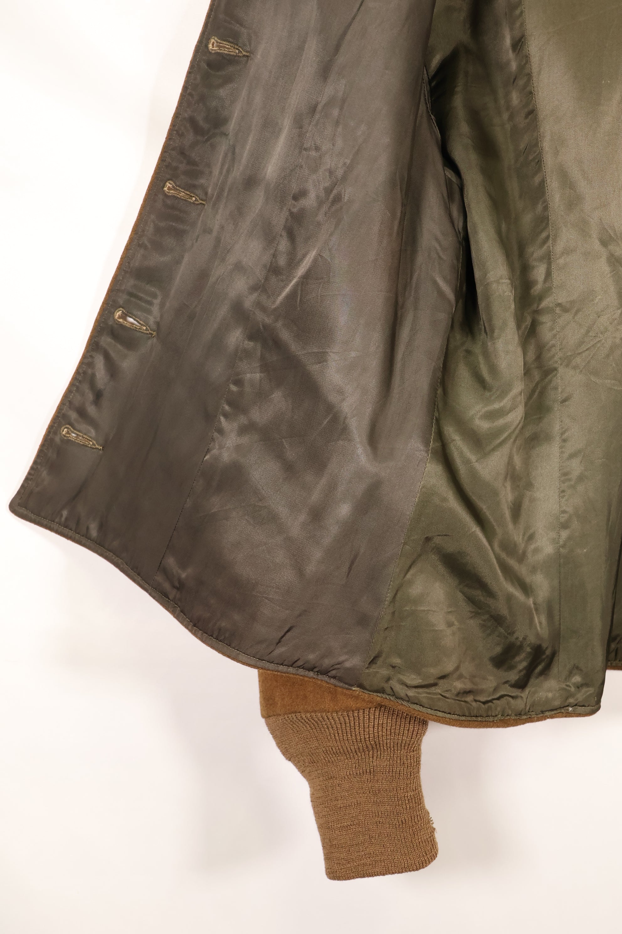 1940s WWII WAC U.S. Army Field Jacket Liner for Female Soldiers Used