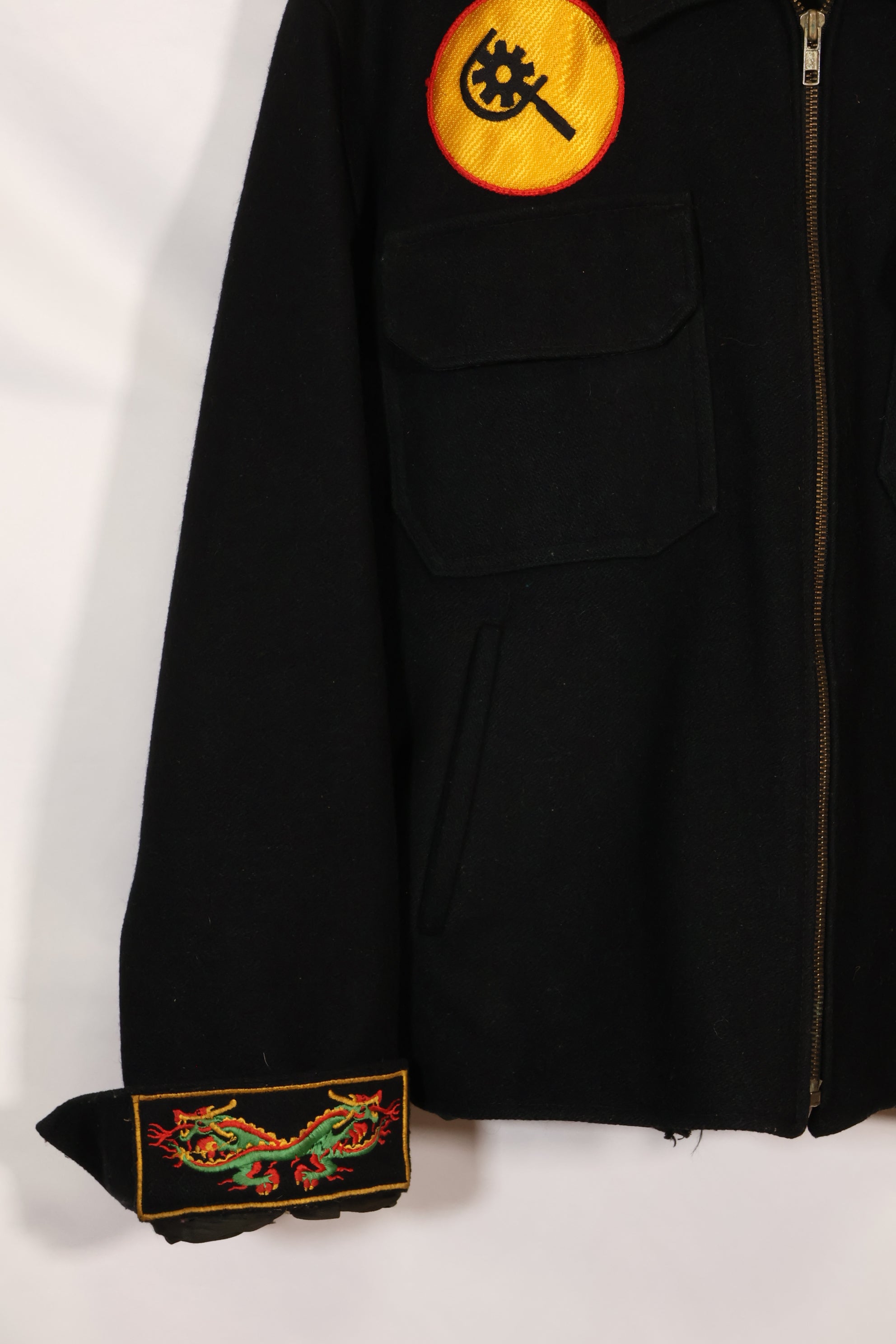 1987年　大きめサイズ　アメリカ海軍　USS SPIEGEL GROVE ツアージャケット