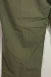 1940年代　アメリカ陸軍　HBT ユーティリティパンツ　大きめサイズ　傷あり　中古品