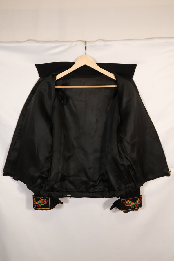 1987年　大きめサイズ　アメリカ海軍　USS SPIEGEL GROVE ツアージャケット