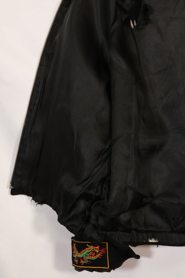 1987年　大きめサイズ　アメリカ海軍　USS SPIEGEL GROVE ツアージャケット