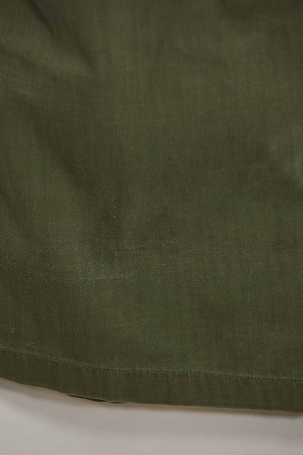 1940年代　アメリカ陸軍　HBT ユーティリティパンツ　大きめサイズ　傷あり　中古品