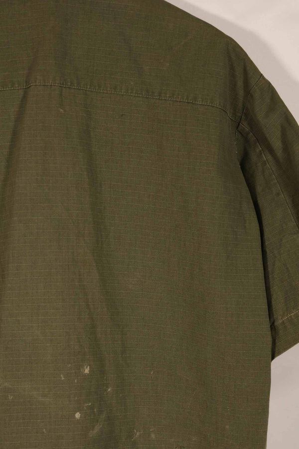 実物　1969年製　4th Model ジャングルファティーグ　ジャケット 半袖カスタム　M-R 中古品