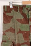 1950s West German splinter camouflage cargo pants, rare, used.