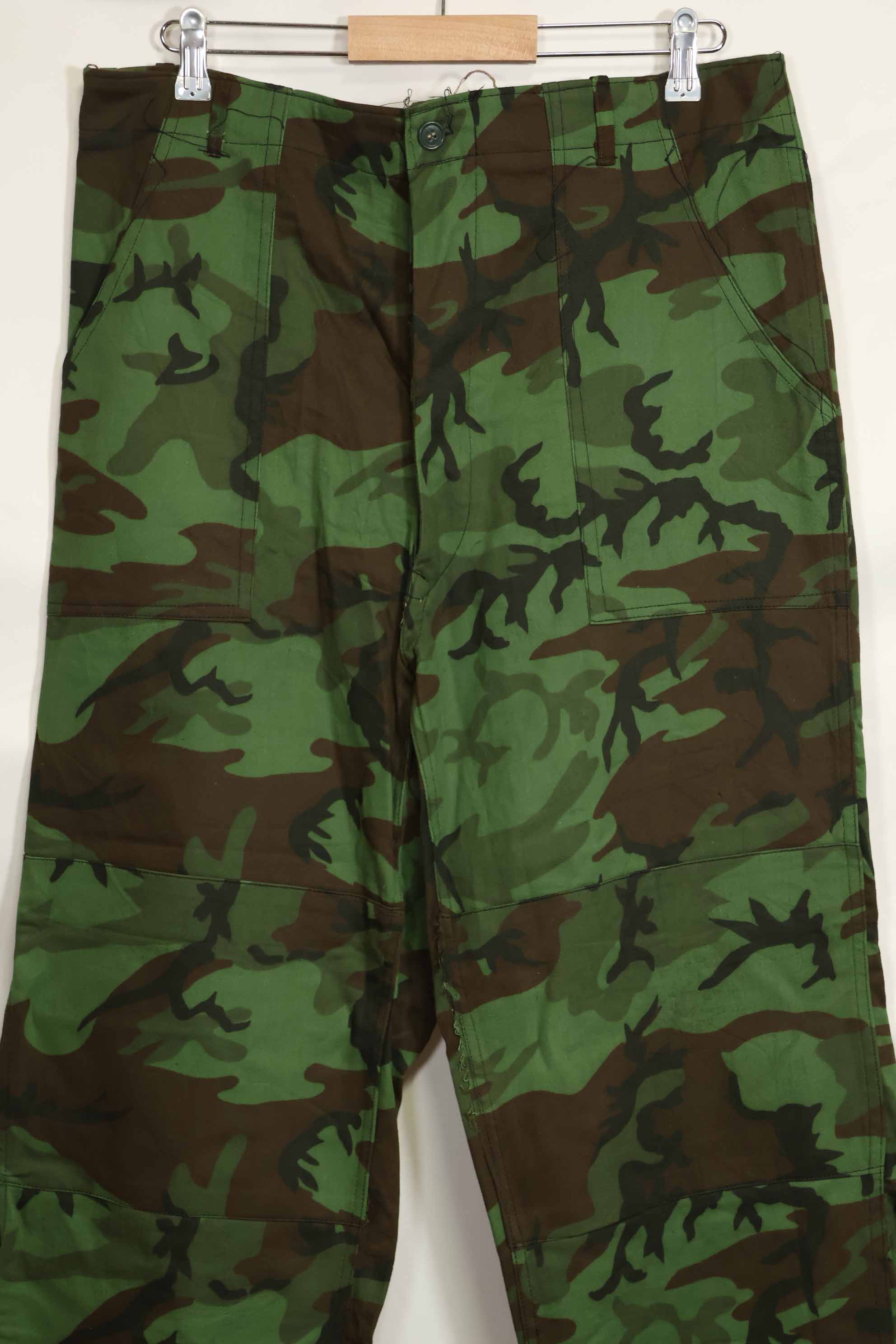 1960年代　米軍アドバイザー　ARVN　BDQレンジャー　大きめ　リーフ迷彩パンツ　未使用品