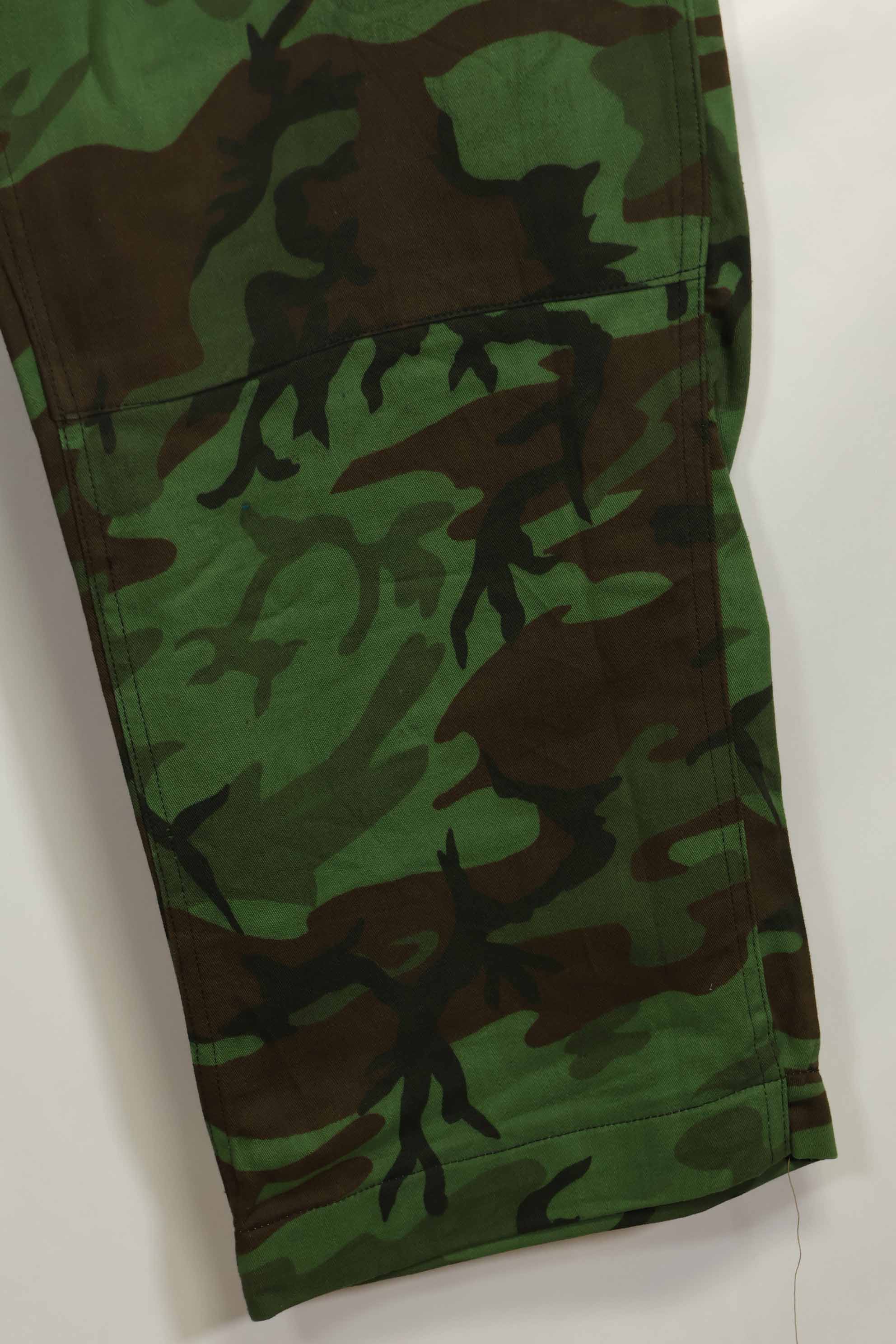 1960年代　米軍アドバイザー　ARVN　BDQレンジャー　大きめ　リーフ迷彩パンツ　未使用品