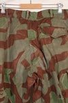 1950s West German splinter camouflage cargo pants, rare, used.
