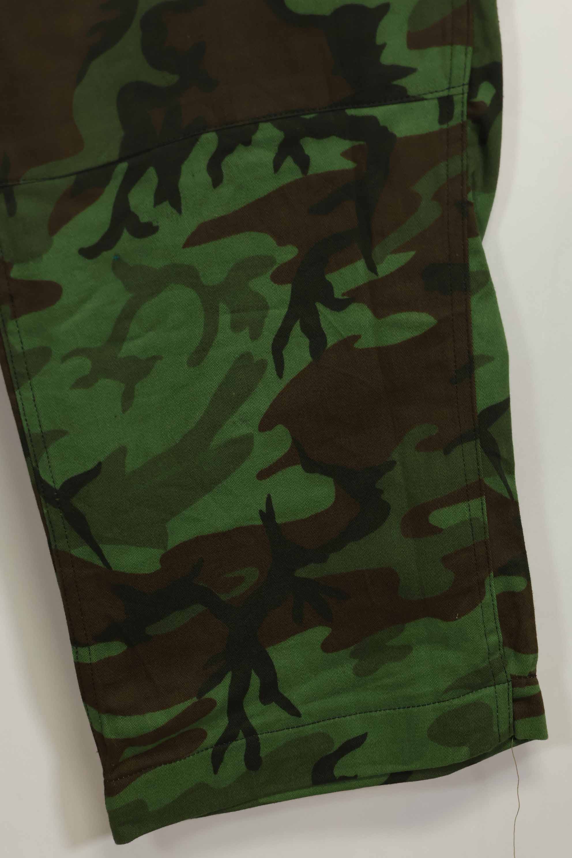 1960年代　米軍アドバイザー　ARVN　BDQレンジャー　大きめ　リーフ迷彩パンツ　未使用品