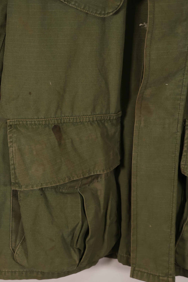 実物　1968年製　4th Model ジャングルファティーグ　ジャケット サイズタグなし 中古品