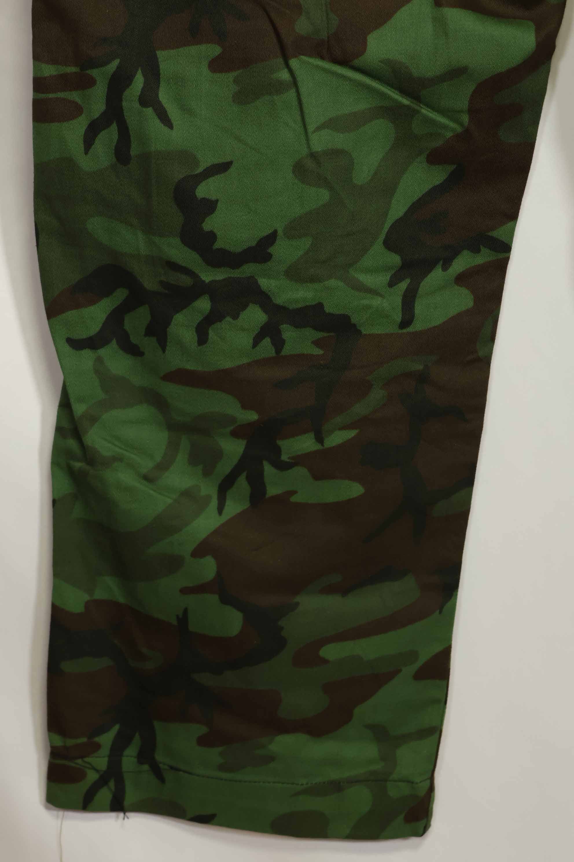 1960年代　米軍アドバイザー　ARVN　BDQレンジャー　大きめ　リーフ迷彩パンツ　未使用品