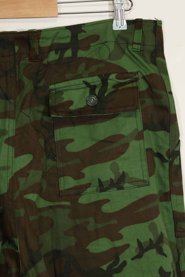 1960年代　米軍アドバイザー　ARVN　BDQレンジャー　大きめ　リーフ迷彩パンツ　未使用品