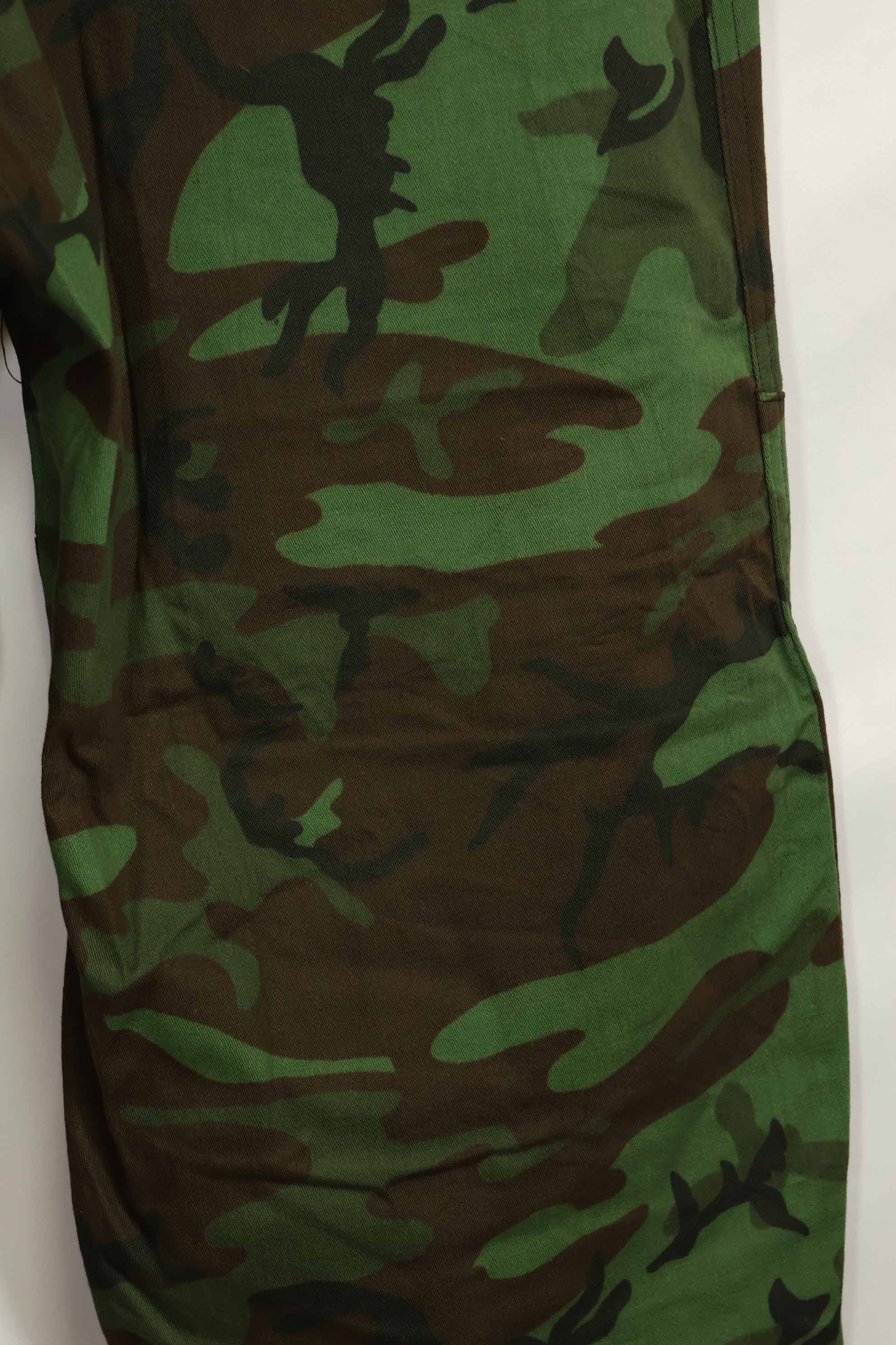 1960年代　米軍アドバイザー　ARVN　BDQレンジャー　大きめ　リーフ迷彩パンツ　未使用品