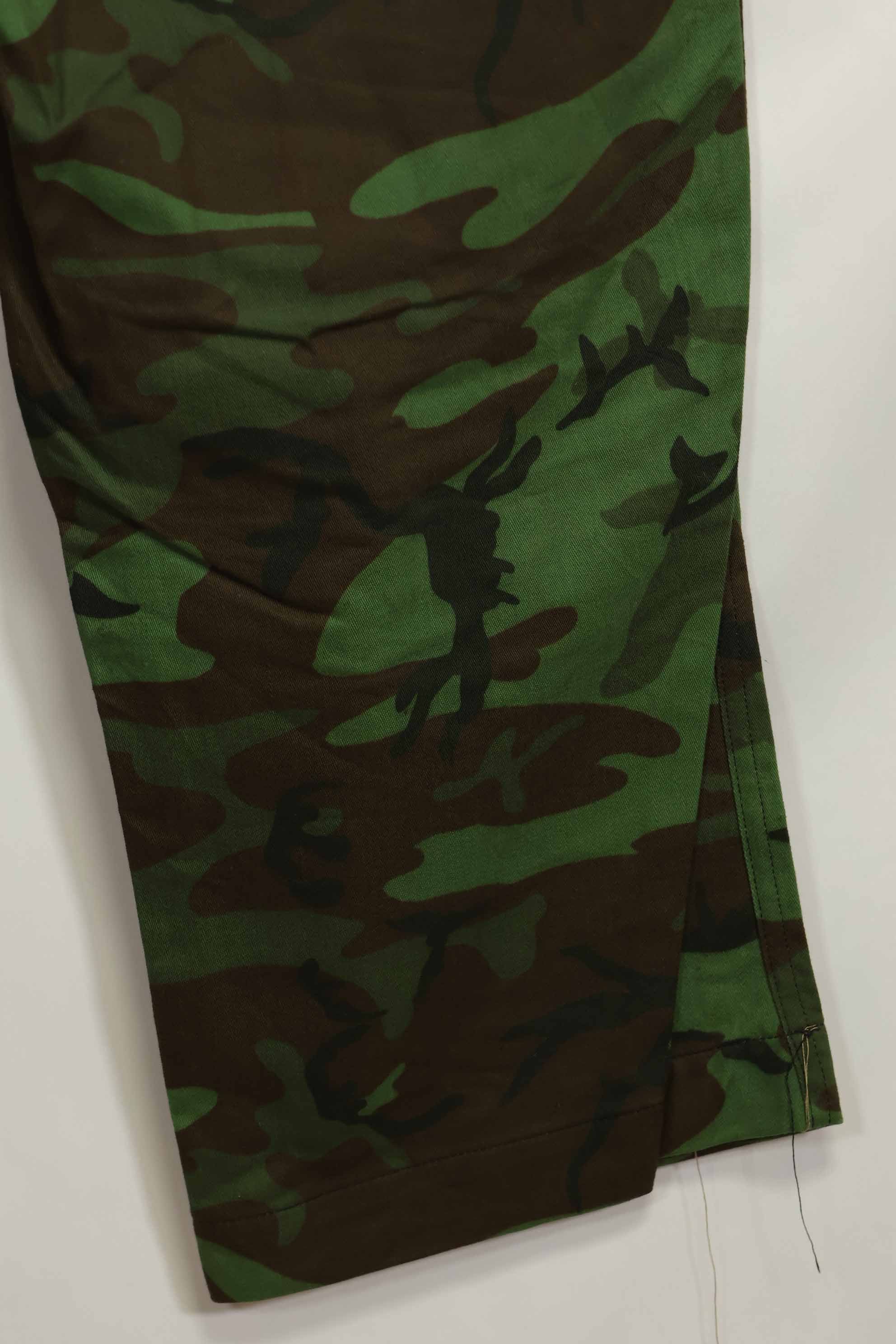 1960年代　米軍アドバイザー　ARVN　BDQレンジャー　大きめ　リーフ迷彩パンツ　未使用品