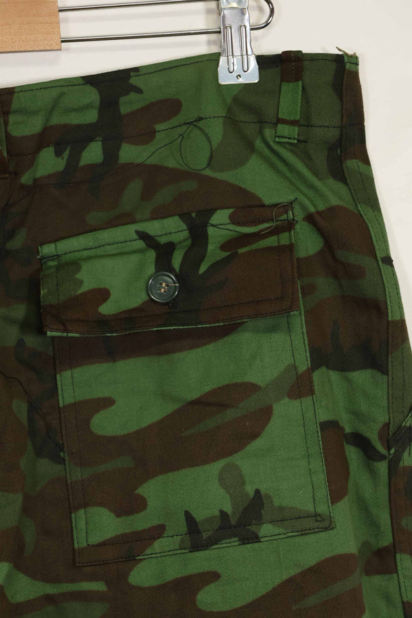 1960年代　米軍アドバイザー　ARVN　BDQレンジャー　大きめ　リーフ迷彩パンツ　未使用品
