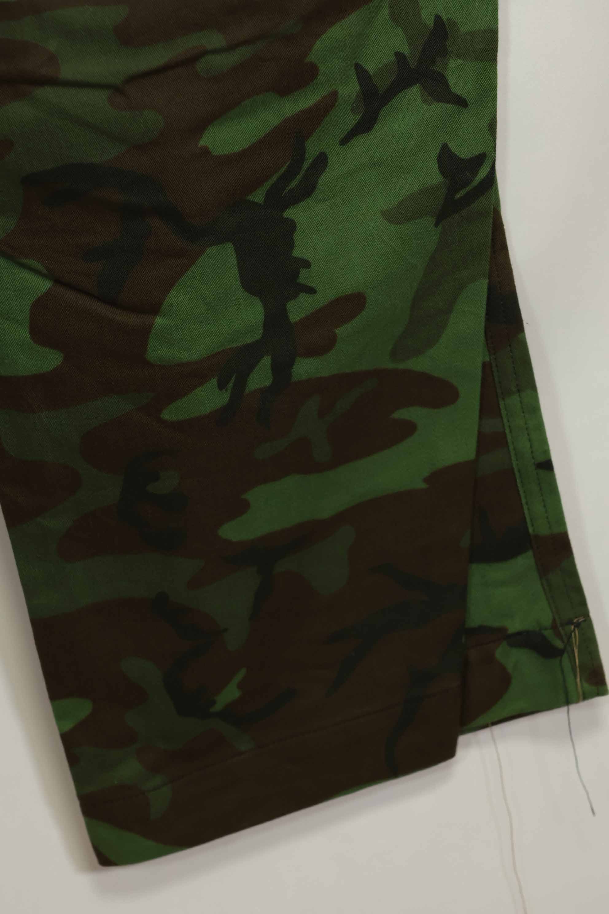 1960年代　米軍アドバイザー　ARVN　BDQレンジャー　大きめ　リーフ迷彩パンツ　未使用品