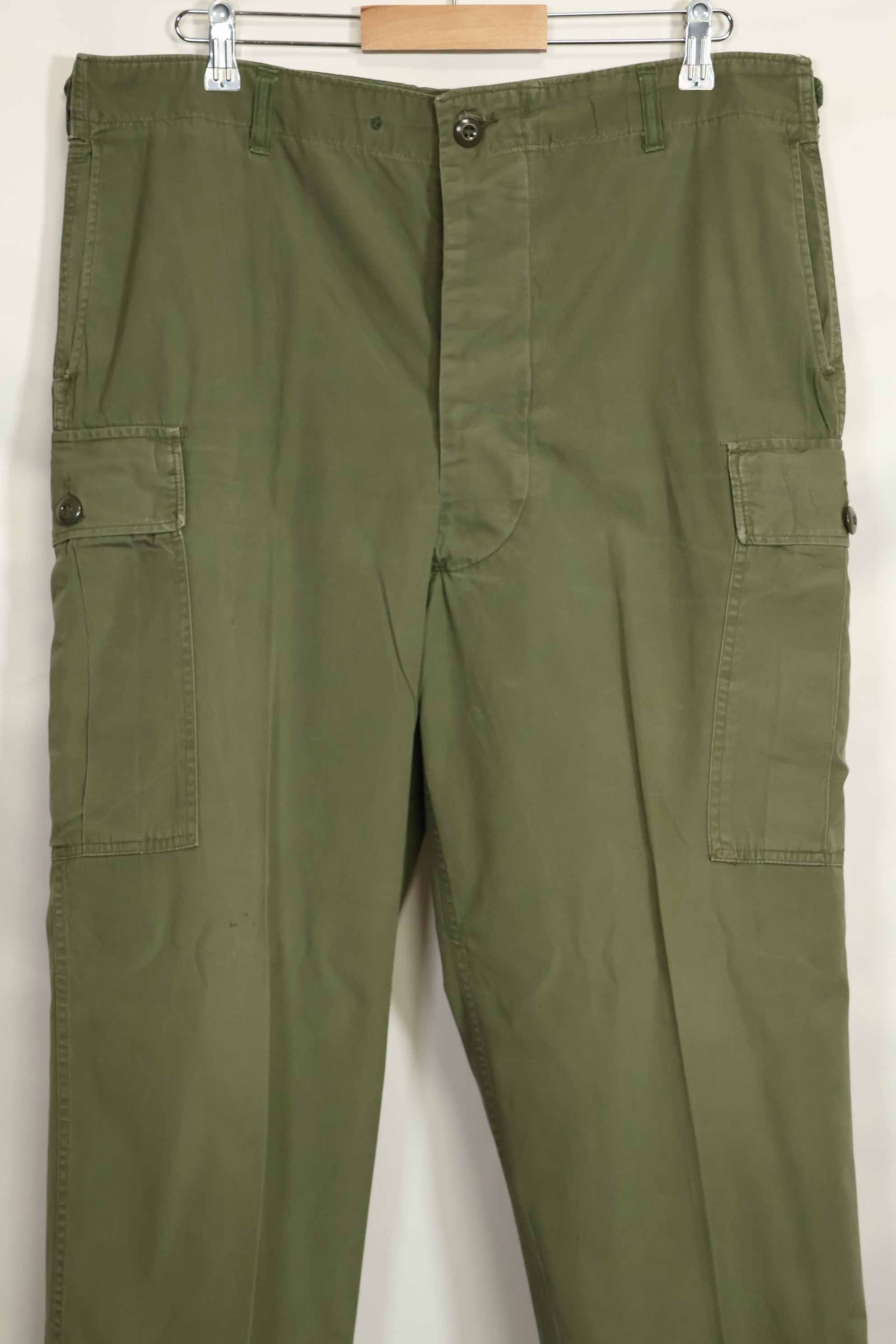 1964年契約　1st Model ジャングルファティーグ　パンツ　L-R　状態良い　中古品