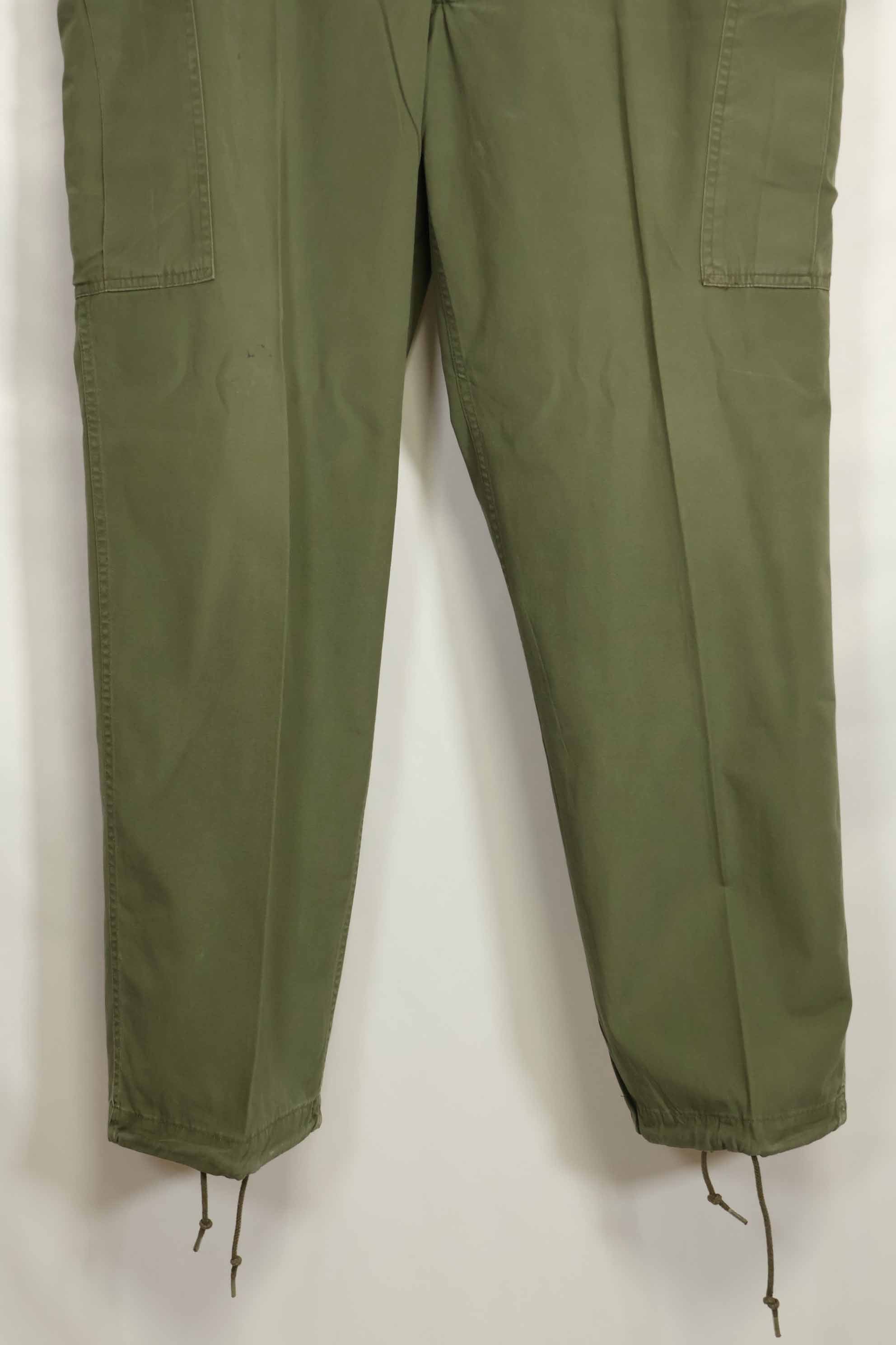 1964年契約　1st Model ジャングルファティーグ　パンツ　L-R　状態良い　中古品