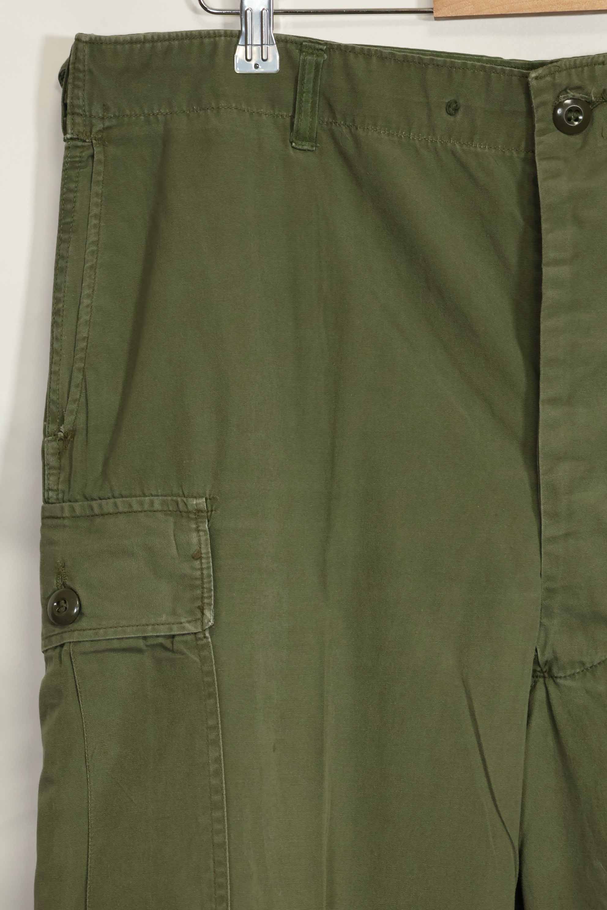 1964年契約　1st Model ジャングルファティーグ　パンツ　L-R　状態良い　中古品