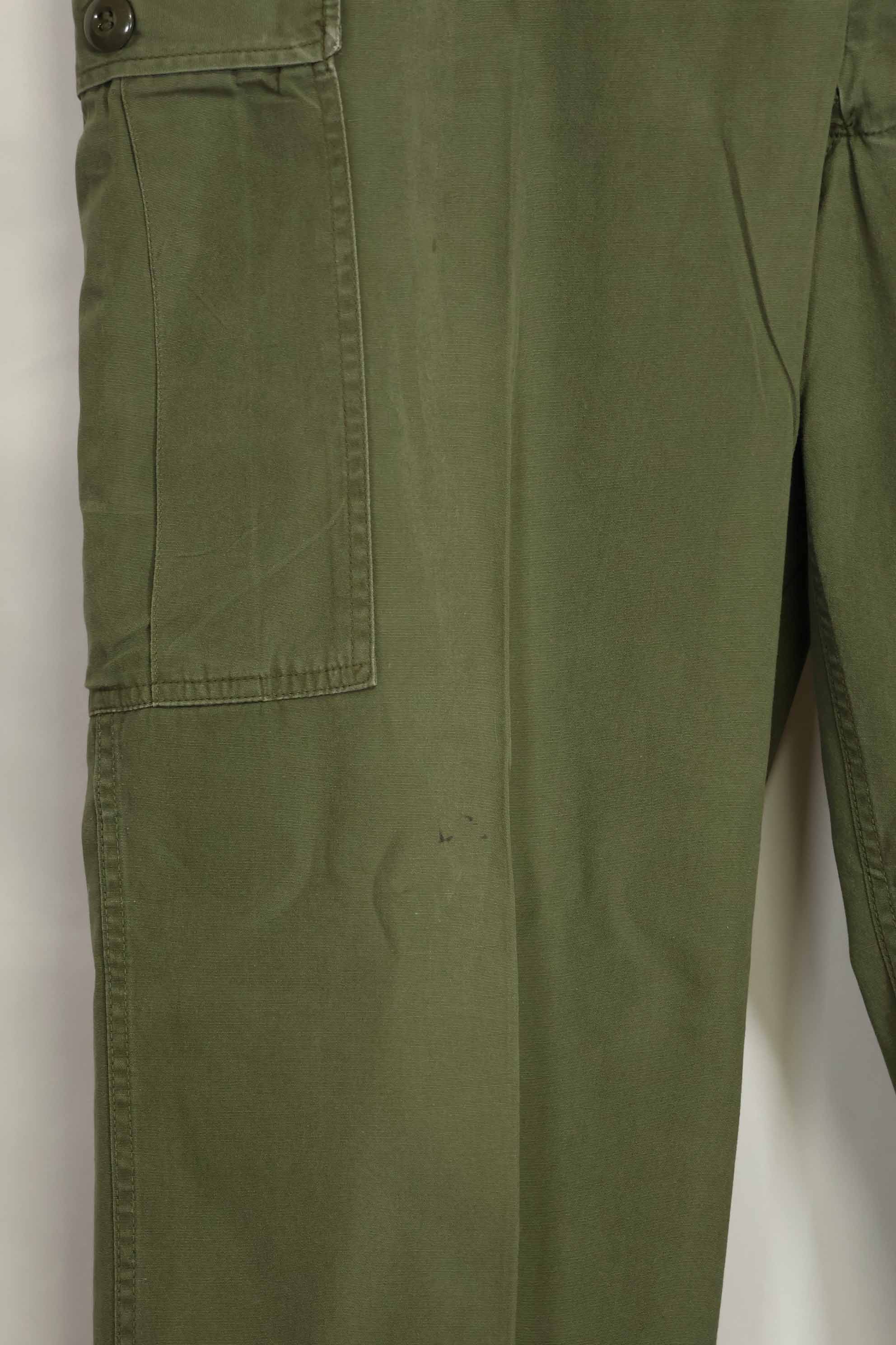 1964年契約　1st Model ジャングルファティーグ　パンツ　L-R　状態良い　中古品