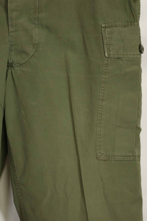 1964年契約　1st Model ジャングルファティーグ　パンツ　L-R　状態良い　中古品