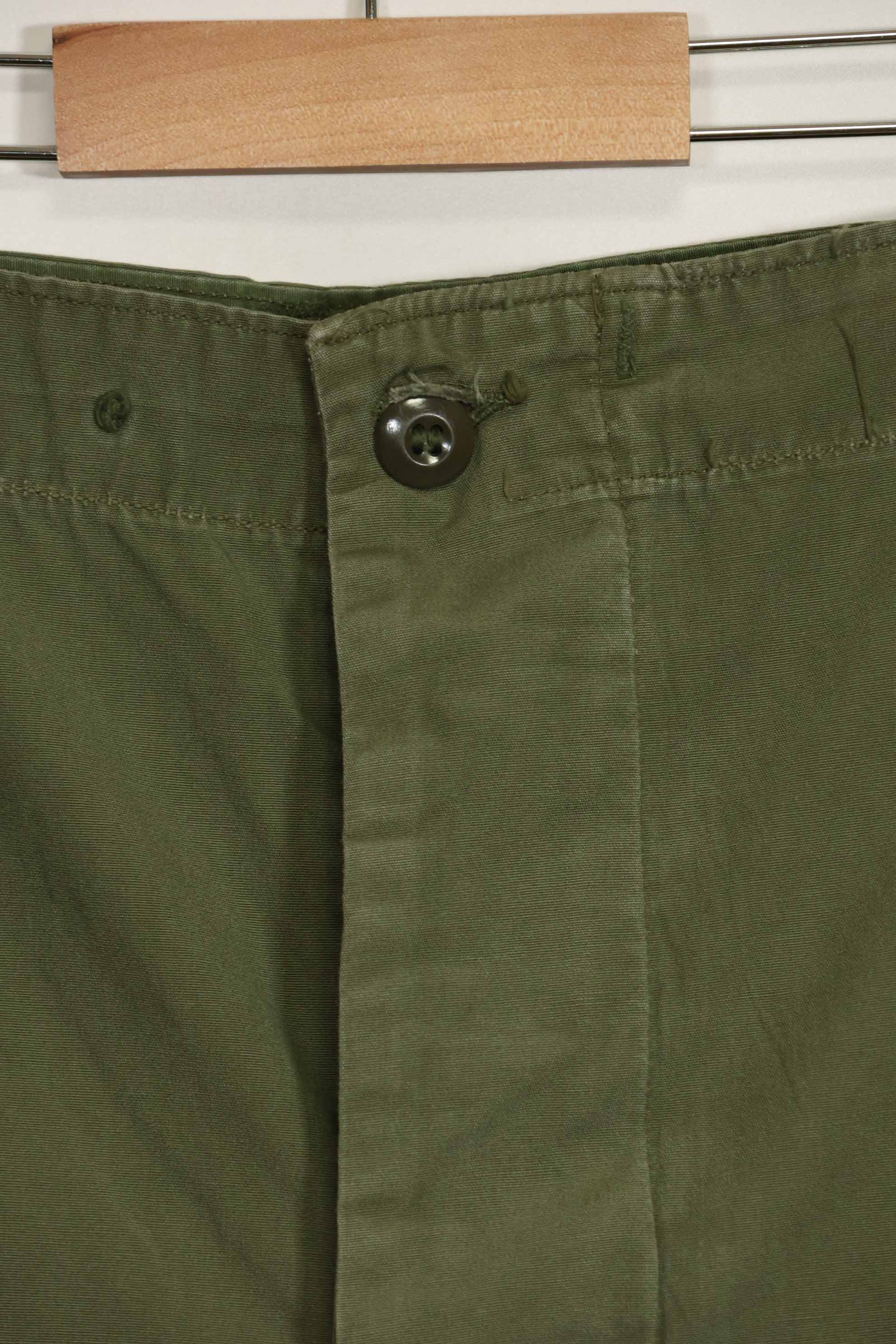 1964年契約　1st Model ジャングルファティーグ　パンツ　L-R　状態良い　中古品