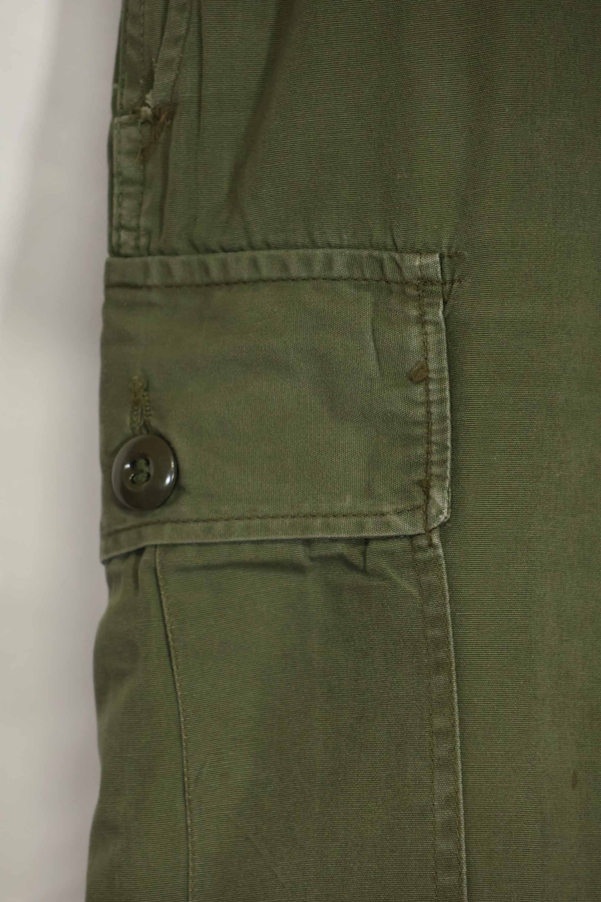1964年契約　1st Model ジャングルファティーグ　パンツ　L-R　状態良い　中古品