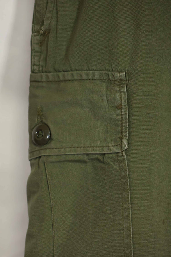 1964年契約　1st Model ジャングルファティーグ　パンツ　L-R　状態良い　中古品