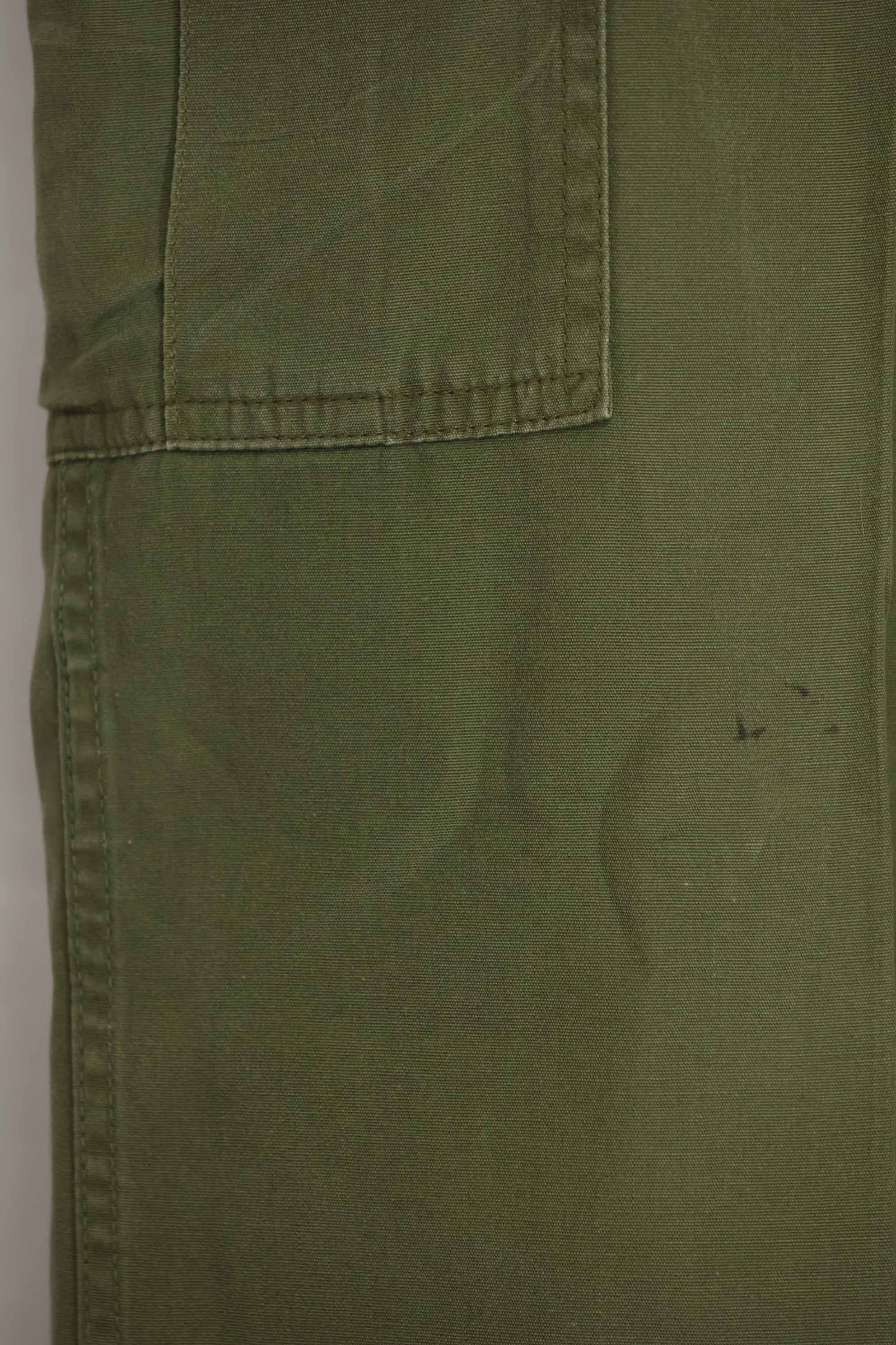 1964年契約　1st Model ジャングルファティーグ　パンツ　L-R　状態良い　中古品