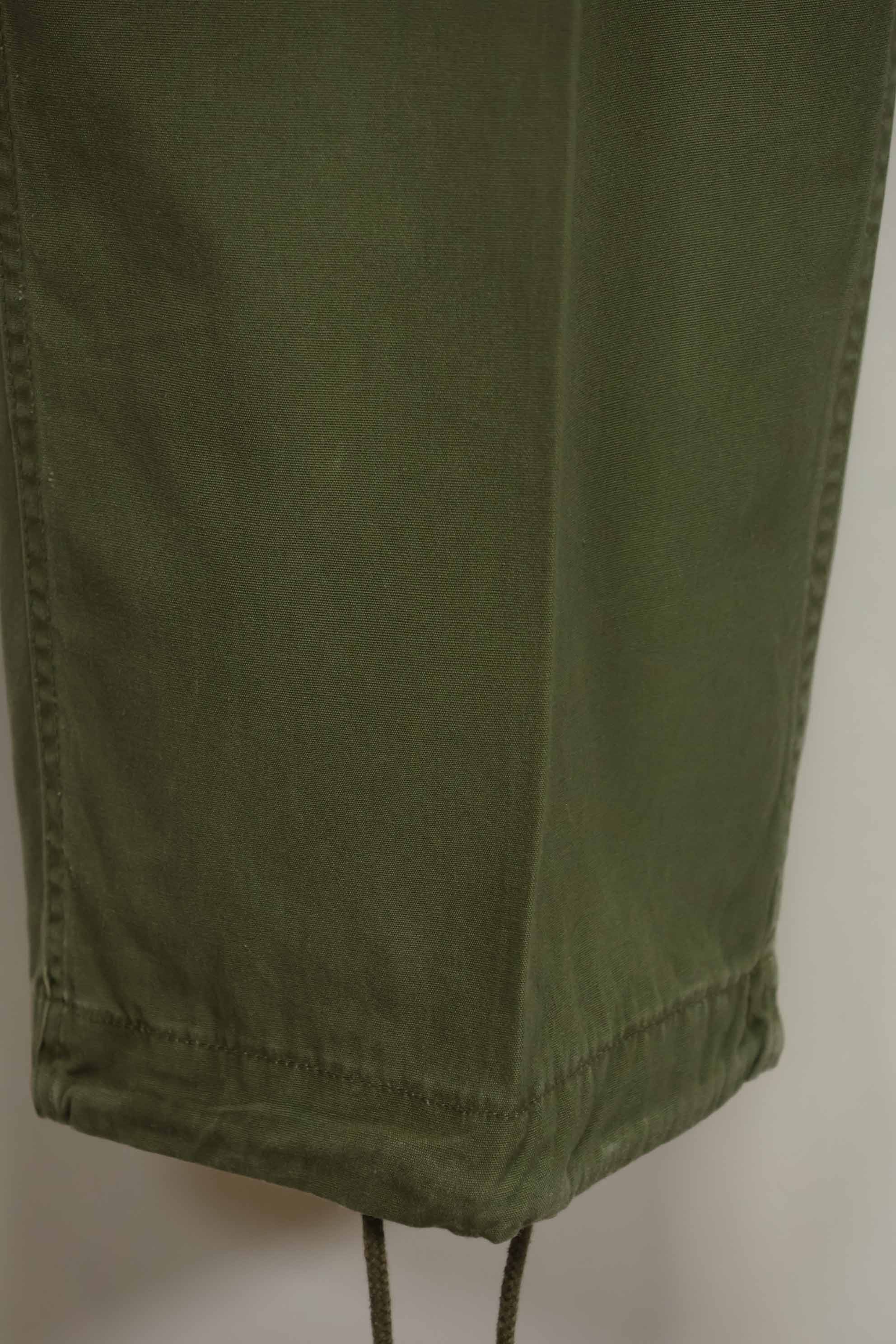 1964年契約　1st Model ジャングルファティーグ　パンツ　L-R　状態良い　中古品
