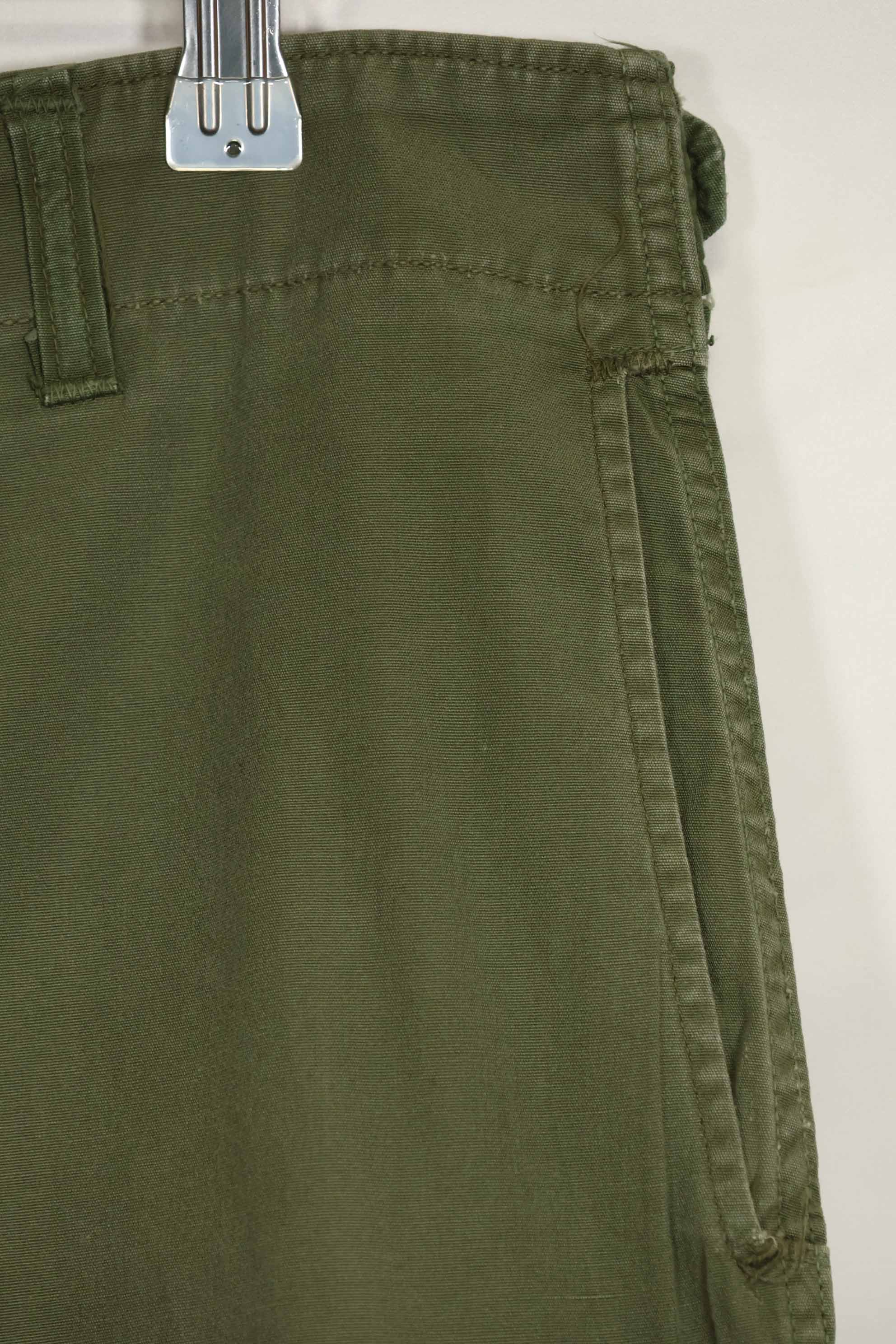 1964年契約　1st Model ジャングルファティーグ　パンツ　L-R　状態良い　中古品