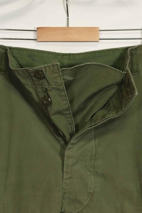1964年契約　1st Model ジャングルファティーグ　パンツ　L-R　状態良い　中古品