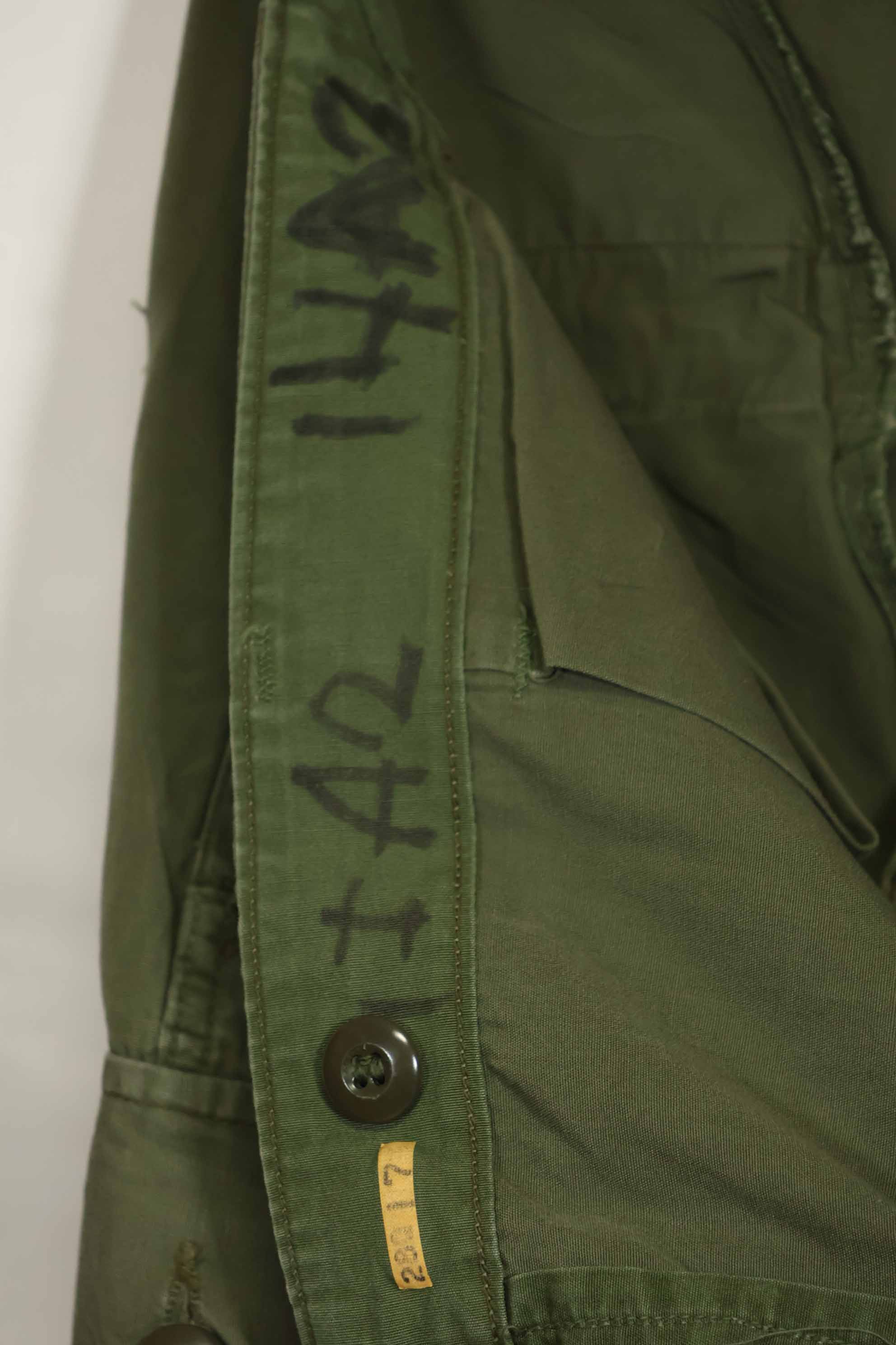 1964年契約　1st Model ジャングルファティーグ　パンツ　L-R　状態良い　中古品