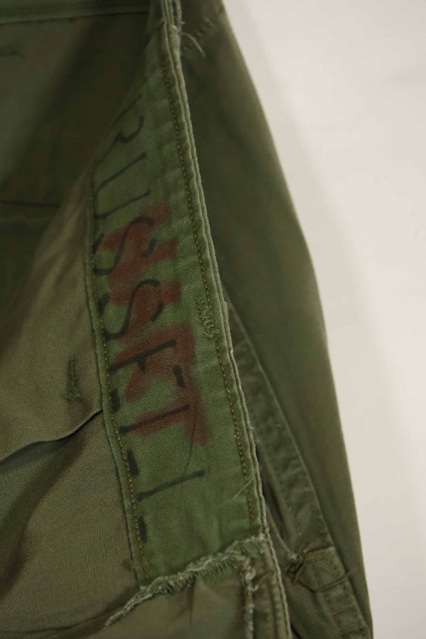 1964年契約　1st Model ジャングルファティーグ　パンツ　L-R　状態良い　中古品
