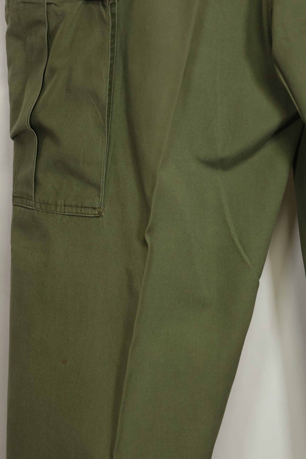 1964年契約　1st Model ジャングルファティーグ　パンツ　L-R　状態良い　中古品