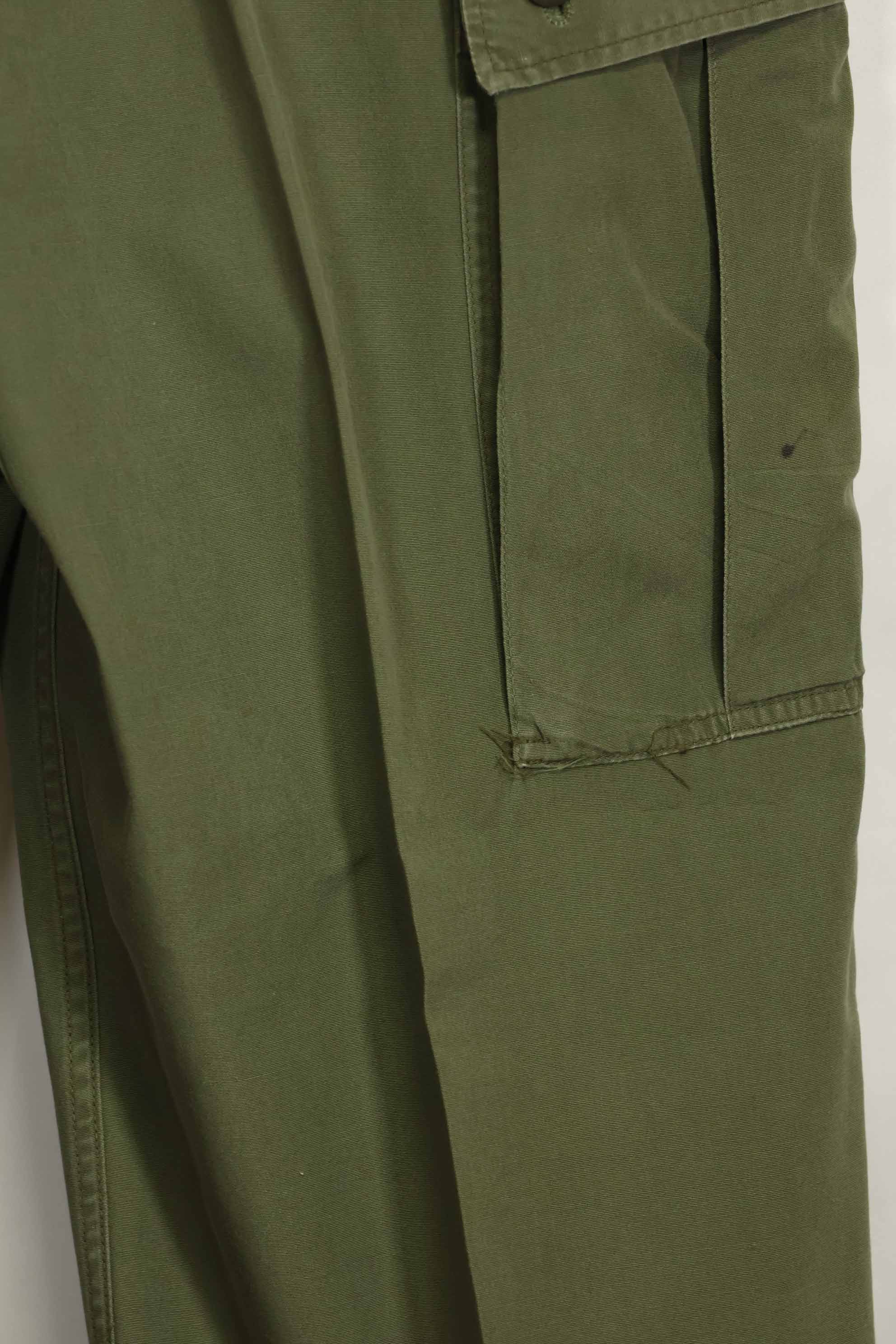 1964年契約　1st Model ジャングルファティーグ　パンツ　L-R　状態良い　中古品