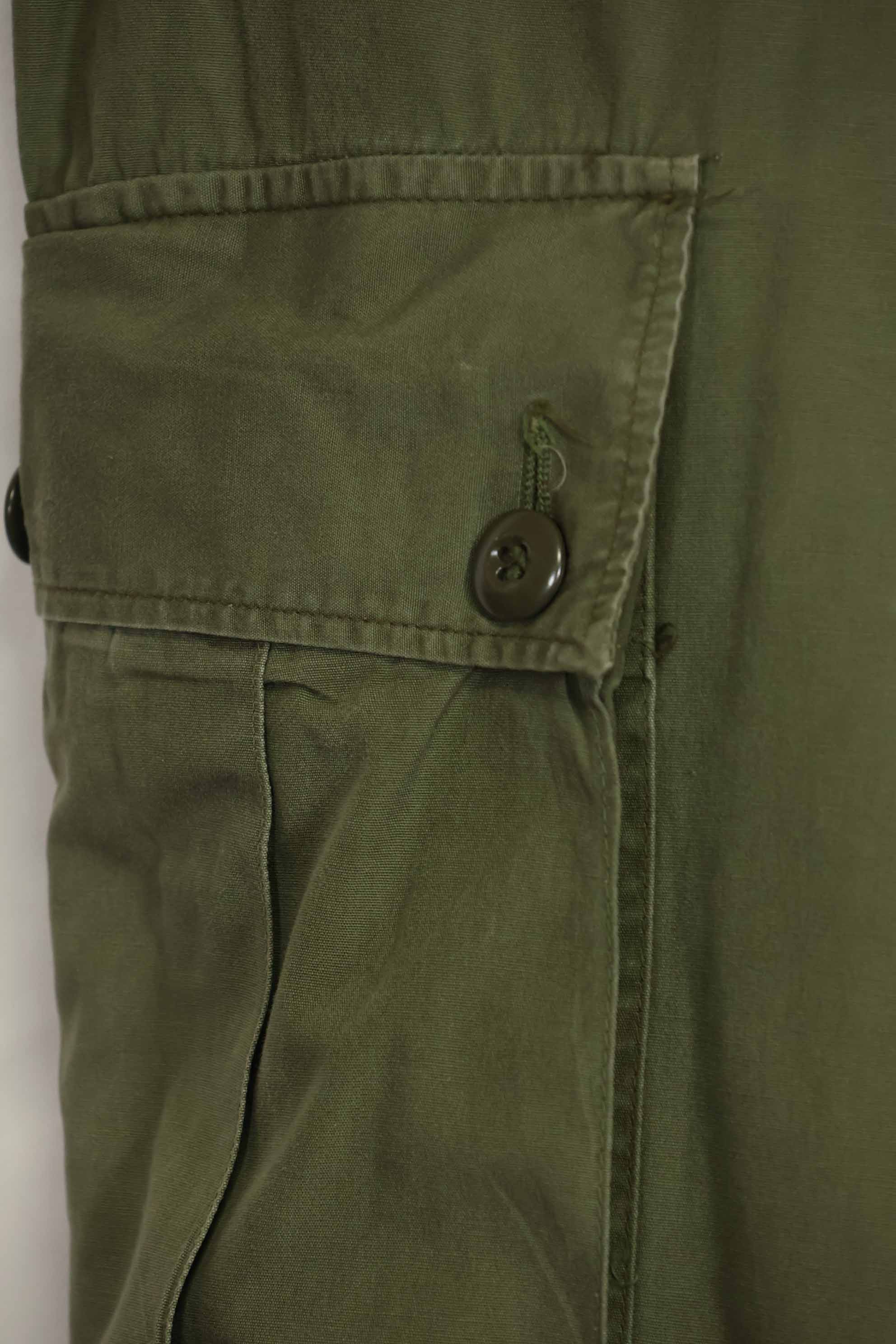 1964年契約　1st Model ジャングルファティーグ　パンツ　L-R　状態良い　中古品