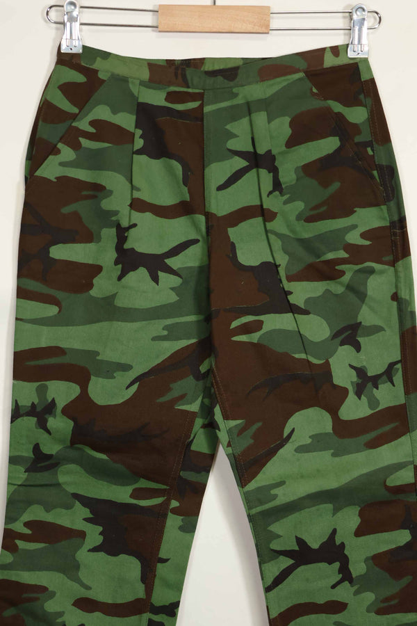 1960年代　米軍アドバイザー　ARVN　BDQレンジャー　女性用　リーフ迷彩パンツ　未使用品