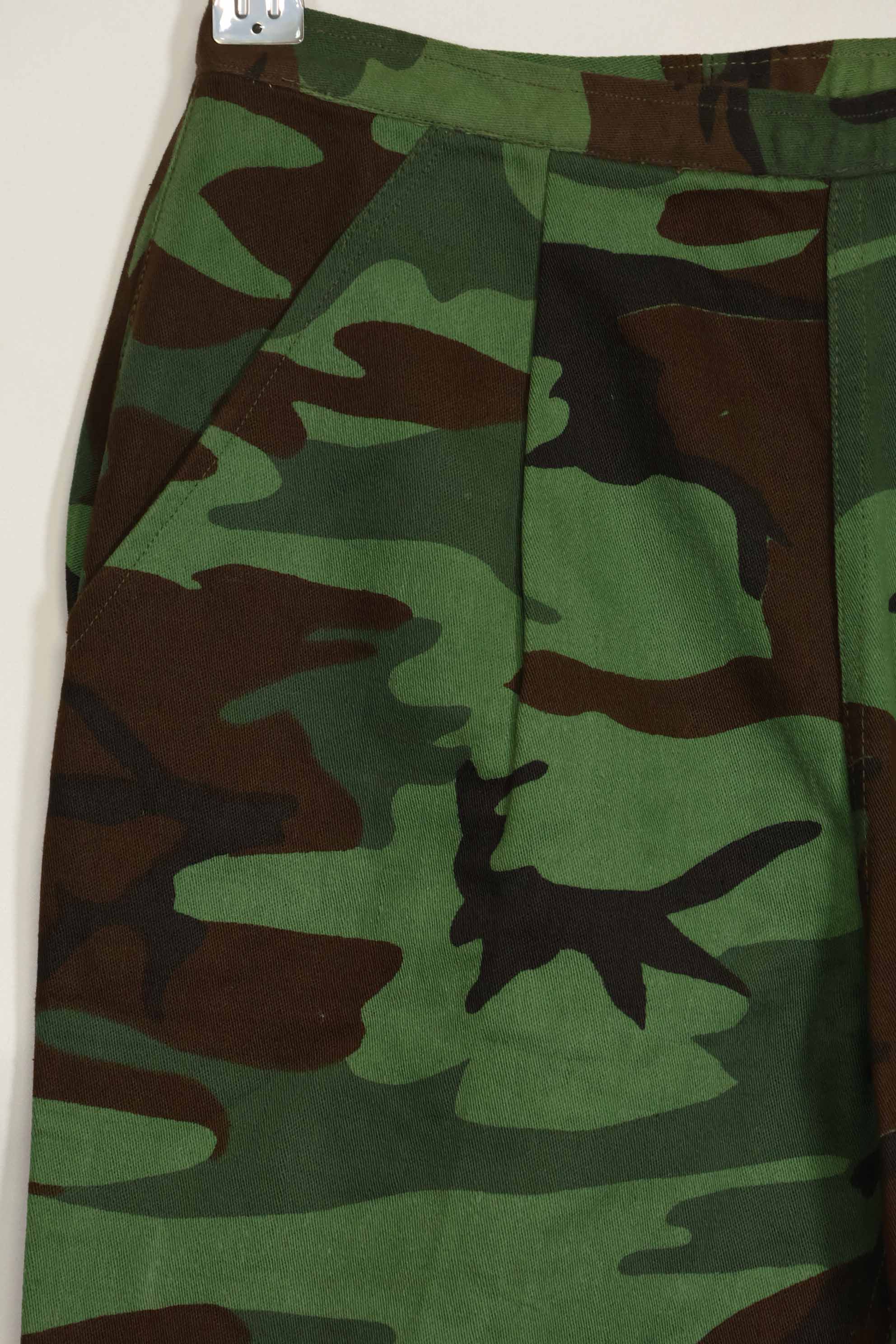 1960年代　米軍アドバイザー　ARVN　BDQレンジャー　女性用　リーフ迷彩パンツ　未使用品