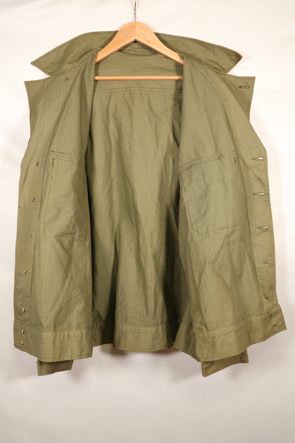 1940s 44R U.S. Army M-41 HBT utility jacket, almost unused.