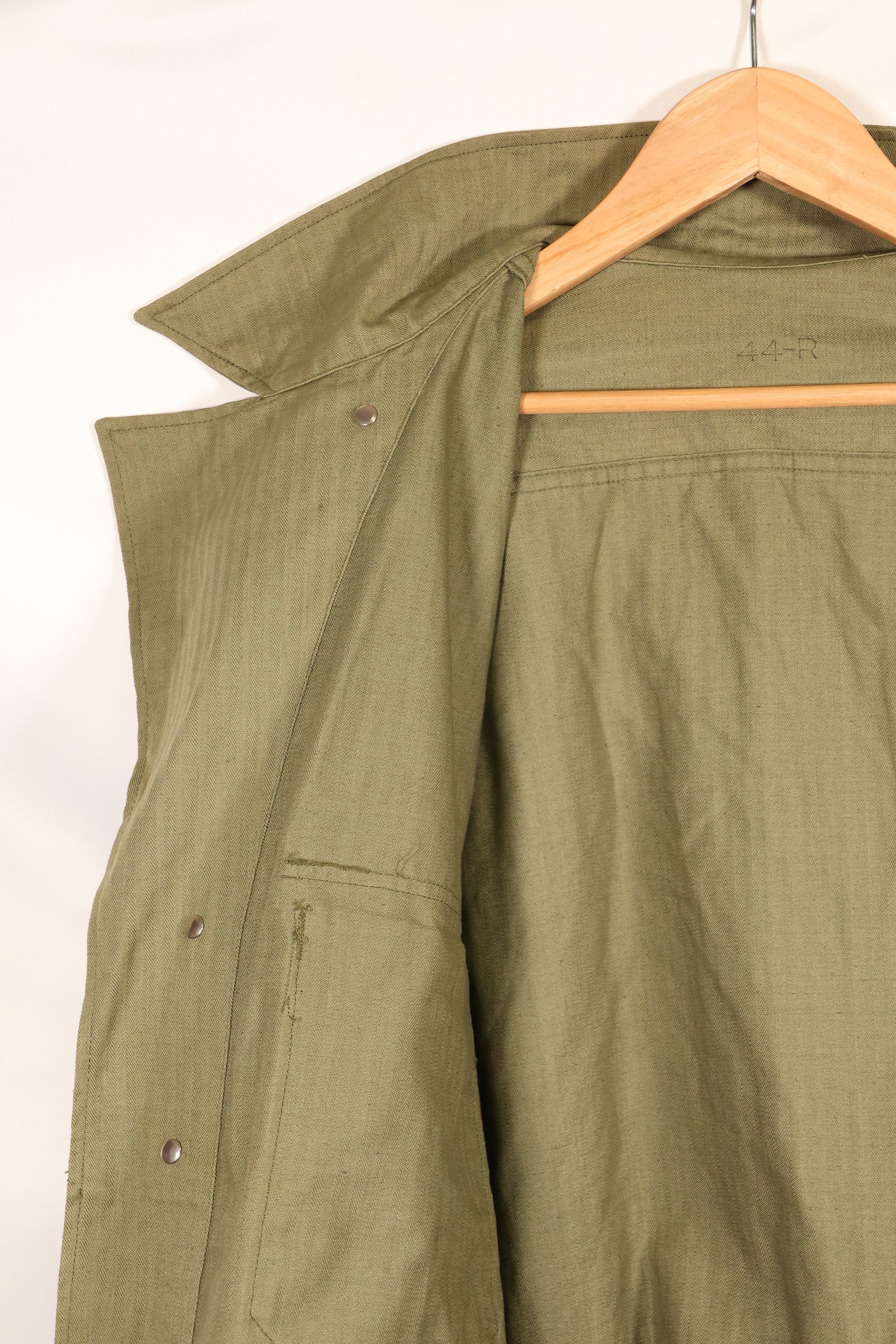 1940s 44R U.S. Army M-41 HBT utility jacket, almost unused.